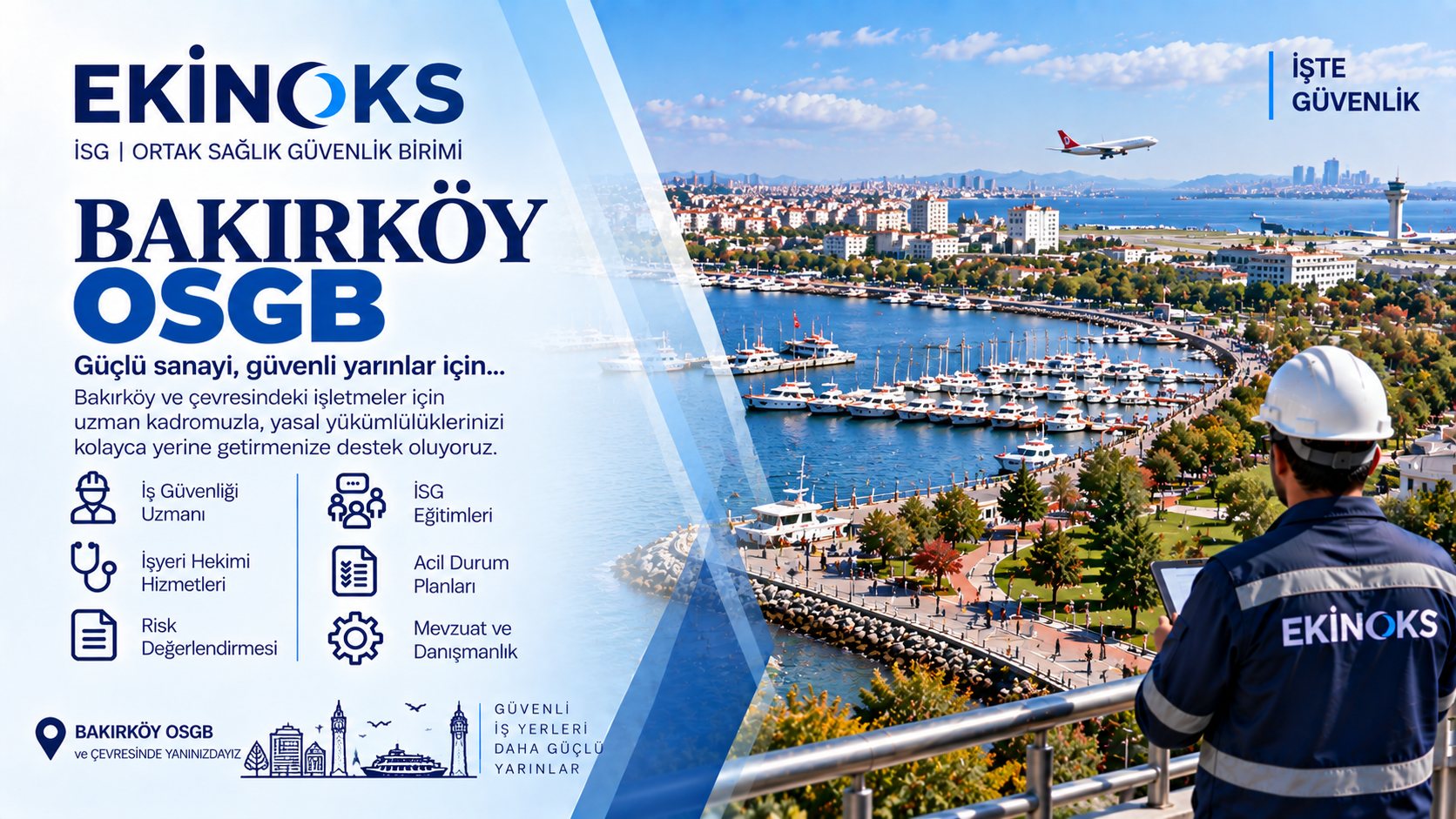 bakırköy Bakırköy OSGB Ekinoks İSG iş güvenliği hizmetleri