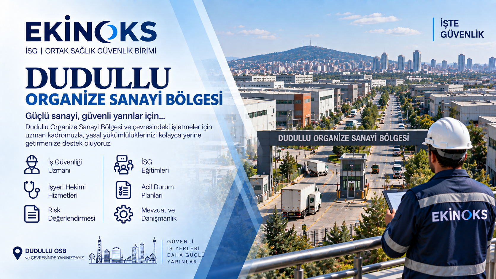 dudullu Dudullu OSGB Ekinoks İSG iş güvenliği hizmetleri