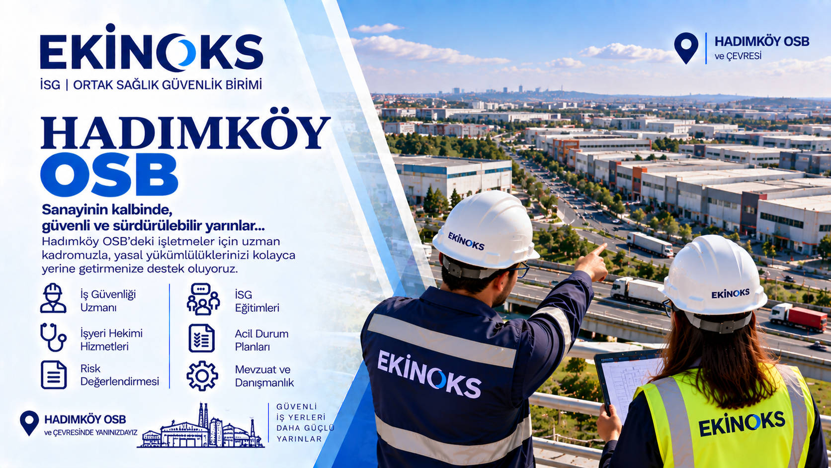 hadımköy Hadımköy OSGB Ekinoks İSG iş güvenliği hizmetleri