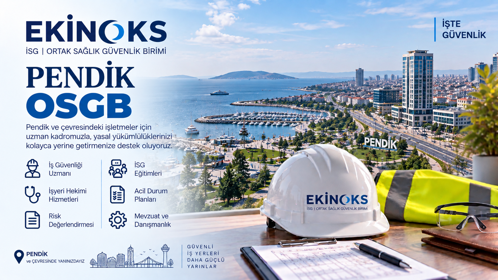 pendik Pendik OSGB Ekinoks İSG iş güvenliği hizmetleri
